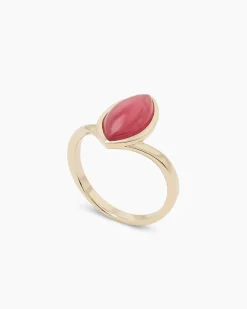 Ring mit Ruby Rhodonith