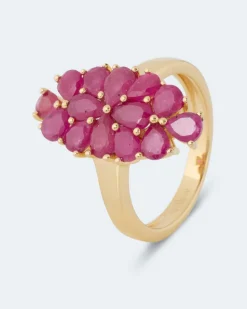 Ring mit Sambia Rubin