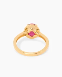 Ring mit Sambia Rubin