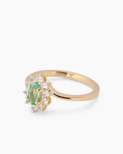 Ring mit Sambia Smaragd