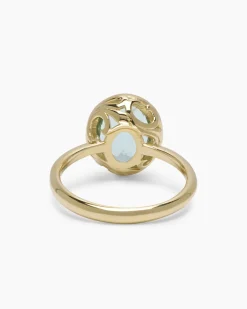 Ring mit Santa Maria Aqua