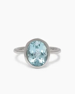 Ring mit Santa Maria Aqua