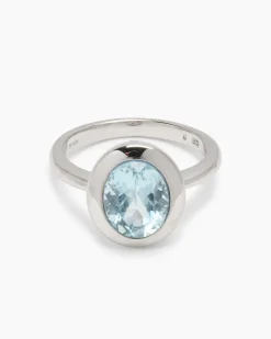 Ring mit Santa Maria Aquamarin