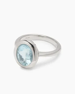 Ring mit Santa Maria Aquamarin