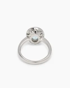 Ring mit Santa Maria Aquamarin
