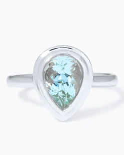 Ring mit Santa Maria Aquamarin