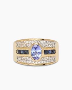 Ring mit Tansanit AAA+