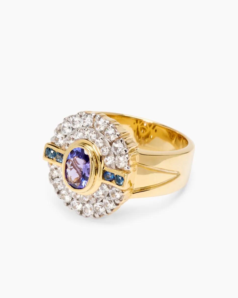 Ring mit Tansanit AAA+