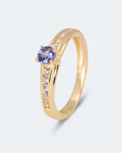 Ring mit Tansanit AAA+