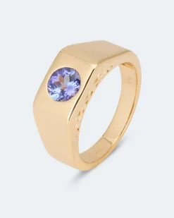 Ring mit Tansanit AAAA+