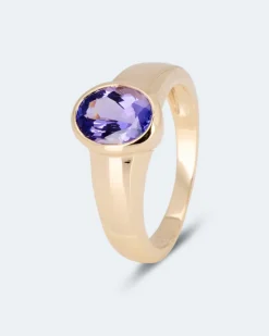 Ring mit Tansanit AAAA