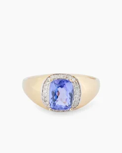 Ring mit Tansanit AAAA