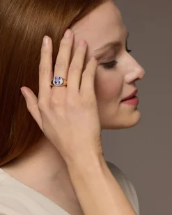 Ring mit Tansanit AAAA