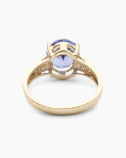Ring mit Tansanit AAAA+