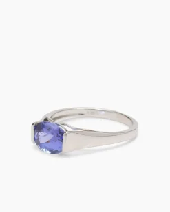 Ring mit Tansanit AAAA+