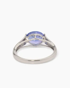 Ring mit Tansanit AAAA+