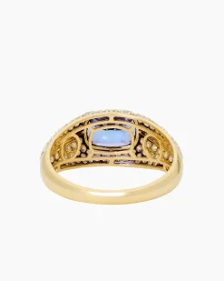 Ring mit Tansanit AAAA
