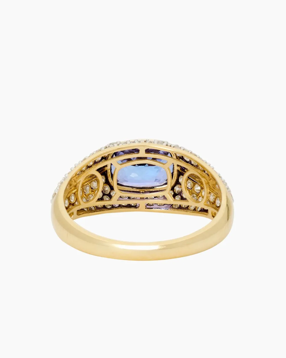 Ring mit Tansanit AAAA