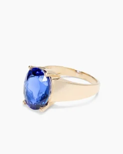 Ring mit Tansanit AAAAA