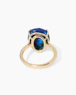 Ring mit äthiopischem Kristallopal