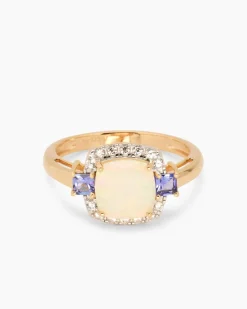 Ring mit Äthiopischem Opal