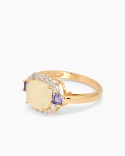 Ring mit Äthiopischem Opal