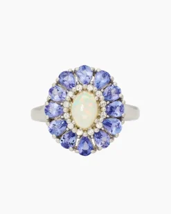 Ring mit Äthiopischem Opal