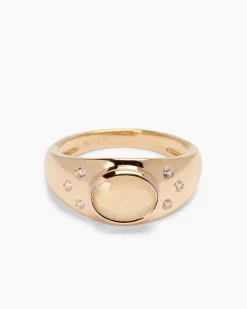 Ring mit Äthiopischem Opal