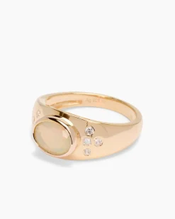 Ring mit Äthiopischem Opal