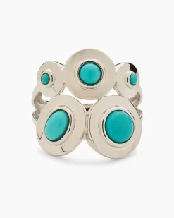 Ring mit Türkis