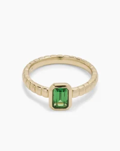 Ring mit Tsavorit