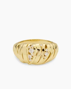 Ring mit Zirkonia