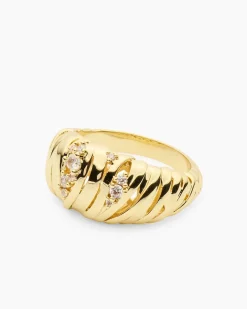 Ring mit Zirkonia
