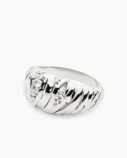 Ring mit Zirkonia