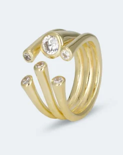 Ring mit Zirkonia