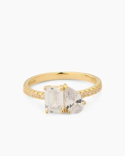 Ring mit Zirkonia