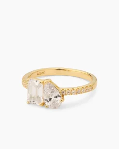 Ring mit Zirkonia