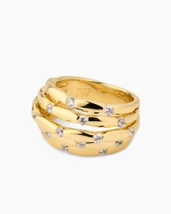 Ring mit Zirkonia