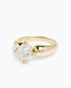 Ring mit Zirkonia