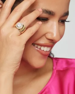 Ring mit Zirkonia