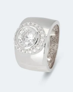 Ring mit Zirkonia