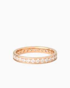 Ring mit Zirkonia, 3er Set