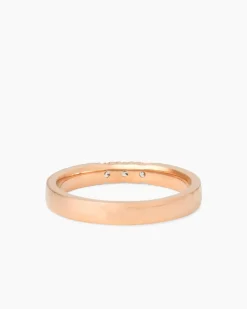 Ring mit Zirkonia, 3er Set