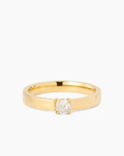 Ring mit Zirkonia, 3er Set