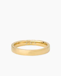 Ring mit Zirkonia, 3er Set