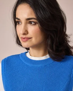 Ärmelloser Pullover