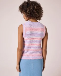 Ärmelloser Pullover