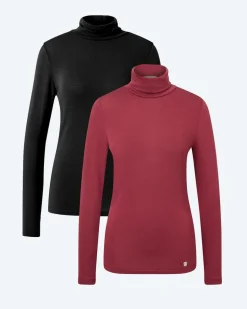Rollkragenshirt im Doppelpack