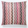 Satin-Kissen "Chevron"