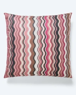 Satin-Kissen "Chevron"